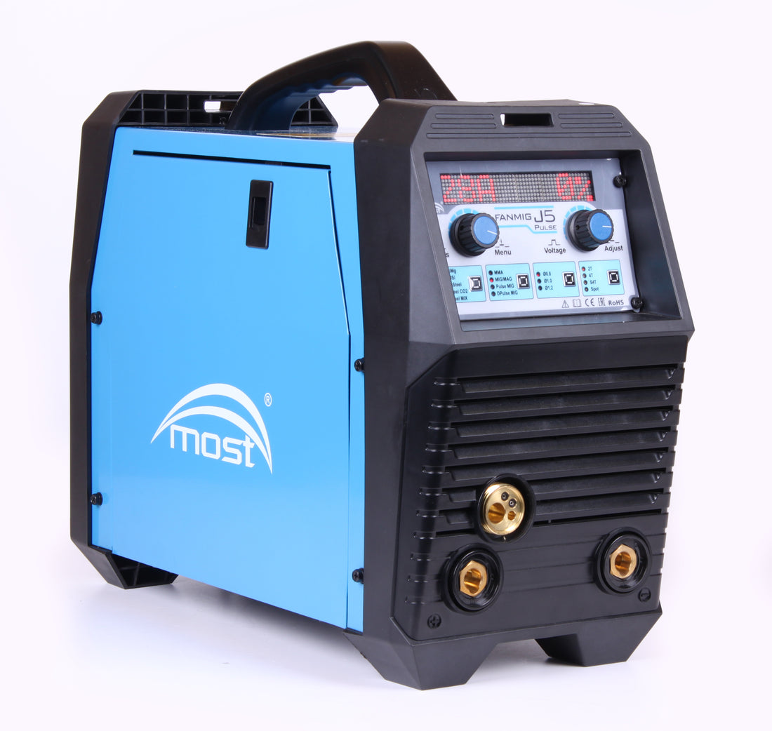 MOST POSTE À SOUDER SEMI-AUTOMATIQUE MIG/MAG/ARC FANMIG J5 PULSE