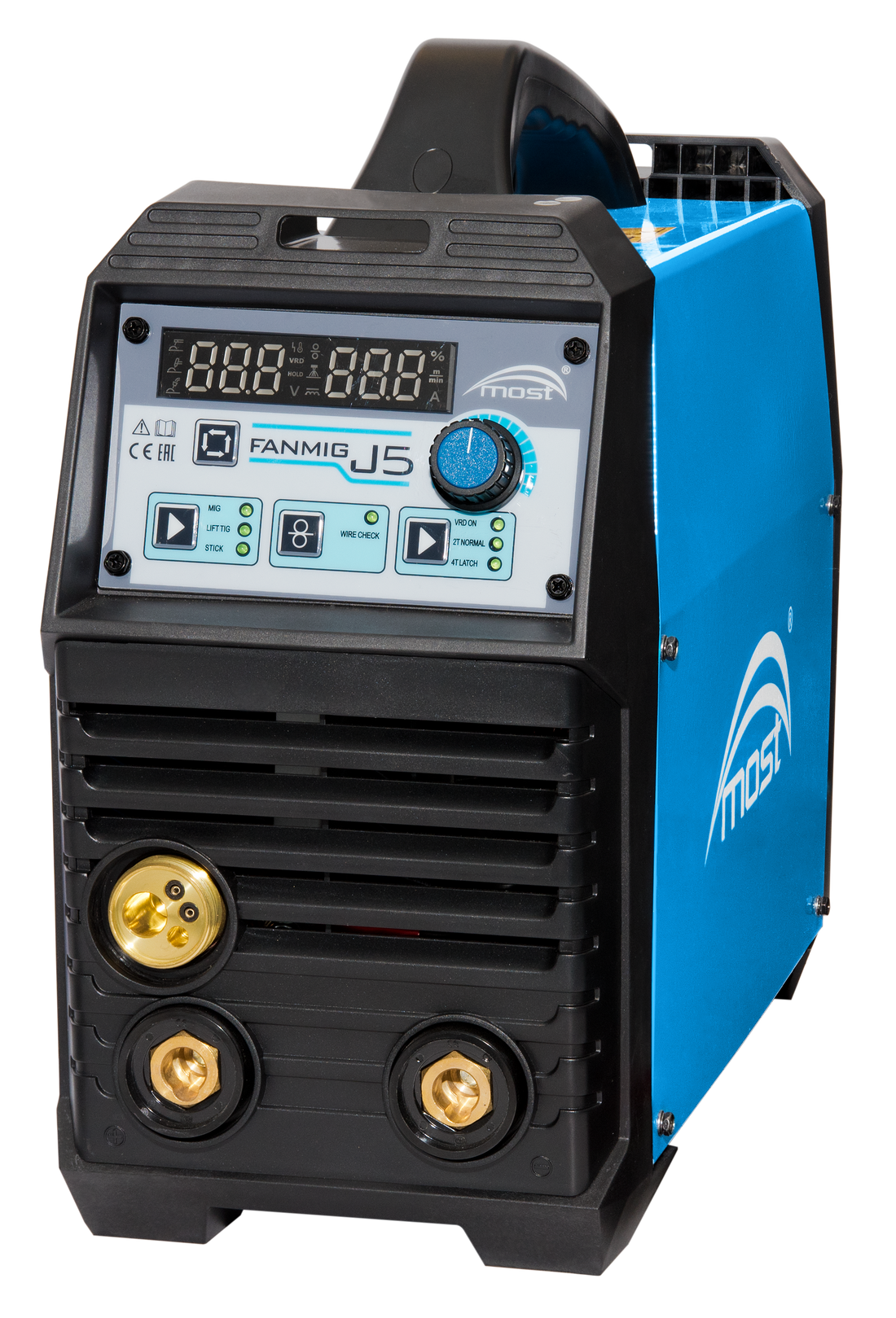 MOST POSTE À SOUDER SEMI-AUTOMATIQUE MIG/MAG/ARC FANMIG J5