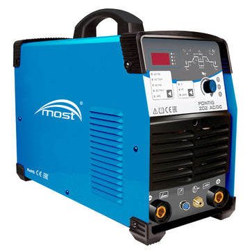 MOST POSTE À SOUDER TIG ACIER/INOX/ALUMINIUM PONTIG 202 AC/DC